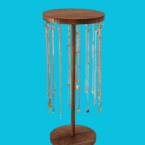 Wooden Necklace & Jewelry Holder Stand